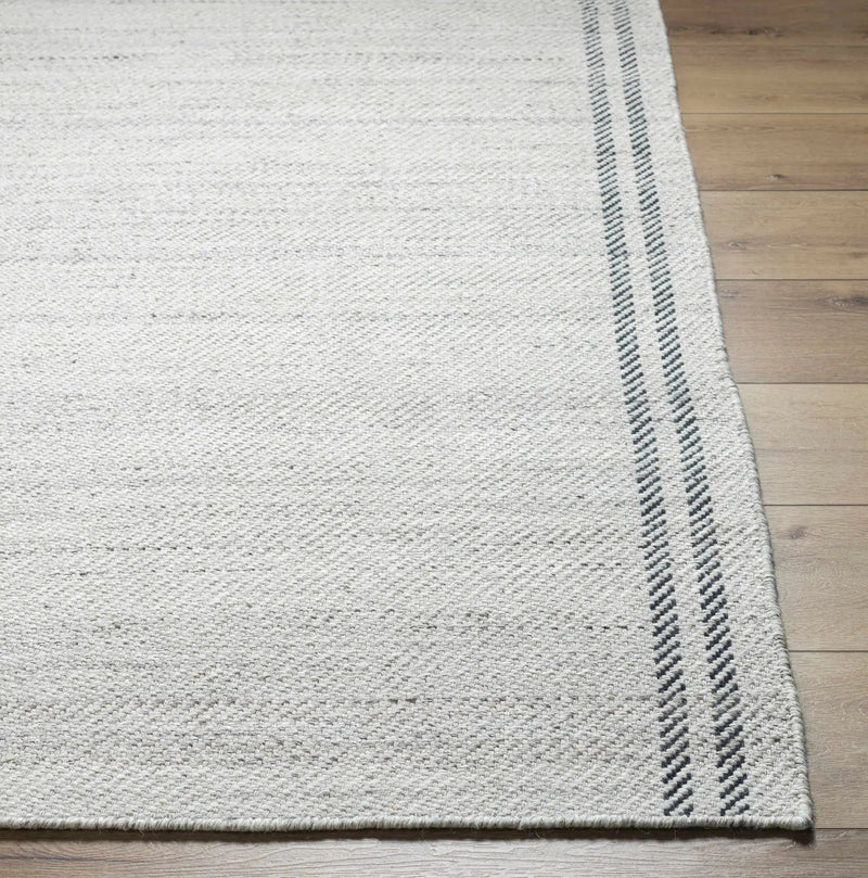 Nimue Ivory Wool Rug - Clearance by Boutique Rugs