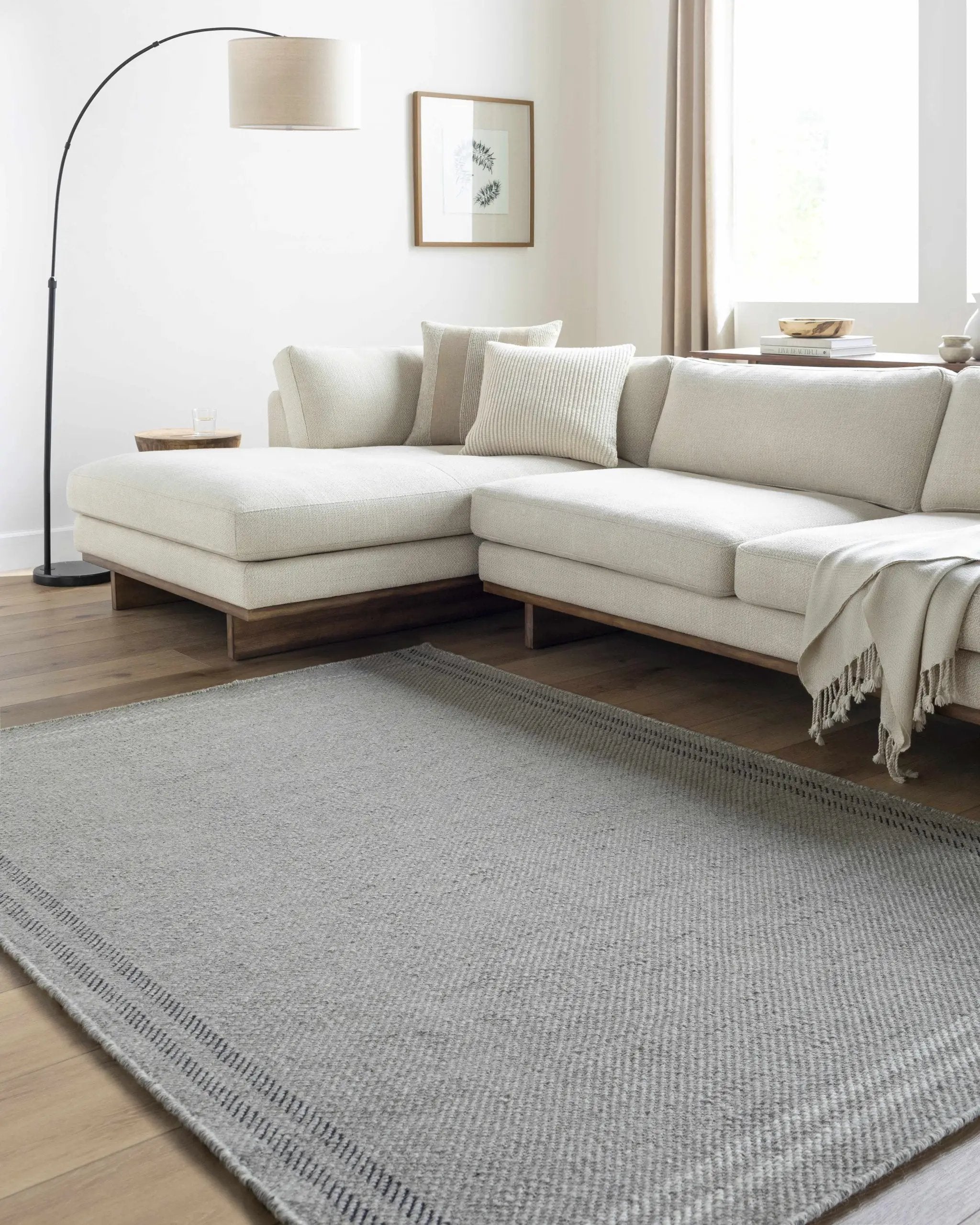 Nimue Ivory Area Rug - Clearance by Boutique Rugs