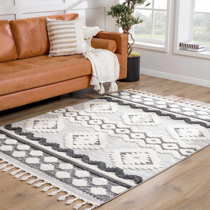 Dinganen High/Low Pile Area Rug - Clearance by Boutique Rugs