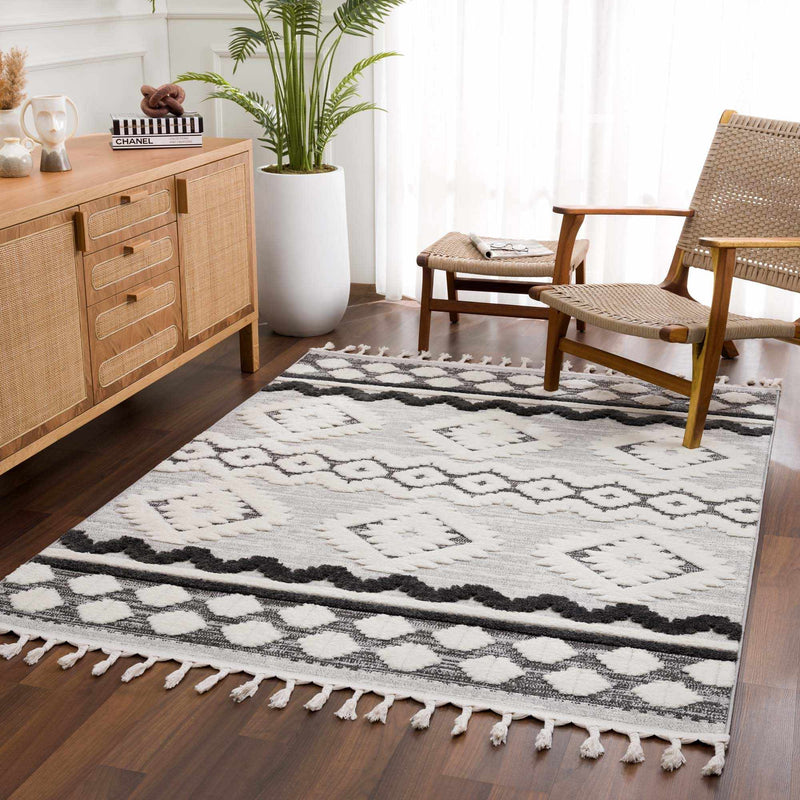 Dinganen High/Low Pile Area Rug - Clearance by Boutique Rugs