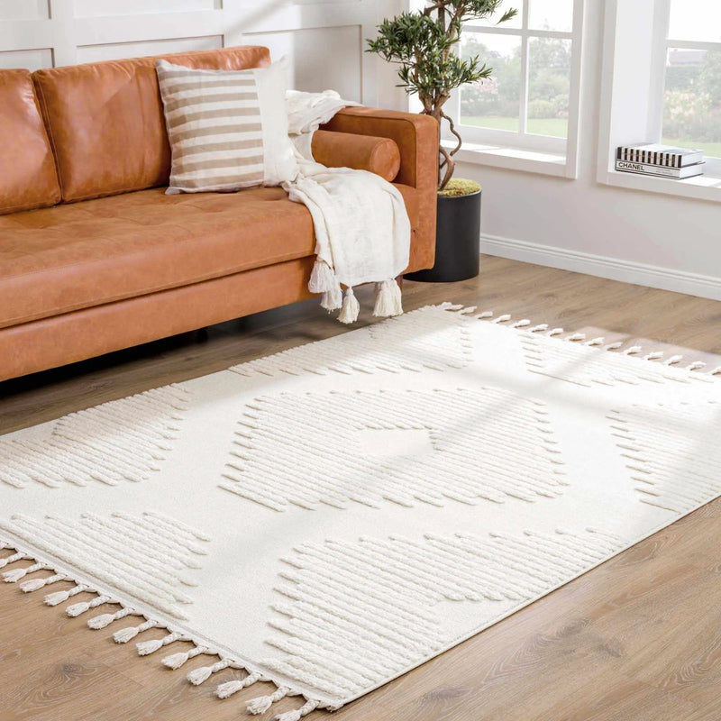 Palimbang Cream 3D Rug by Boutique Rugs
