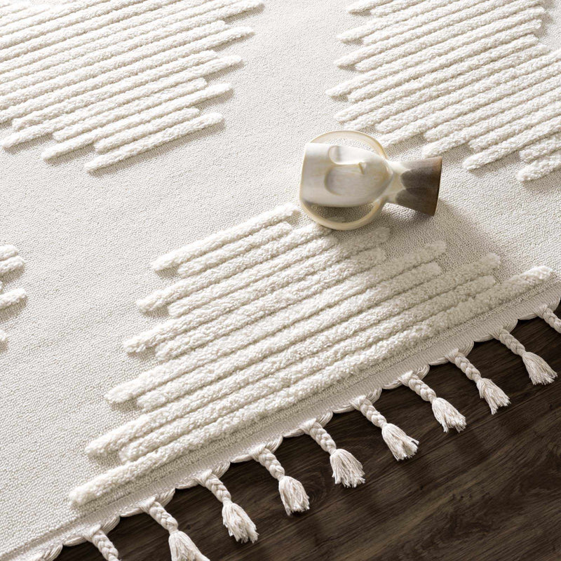 Palimbang Cream 3D Rug by Boutique Rugs