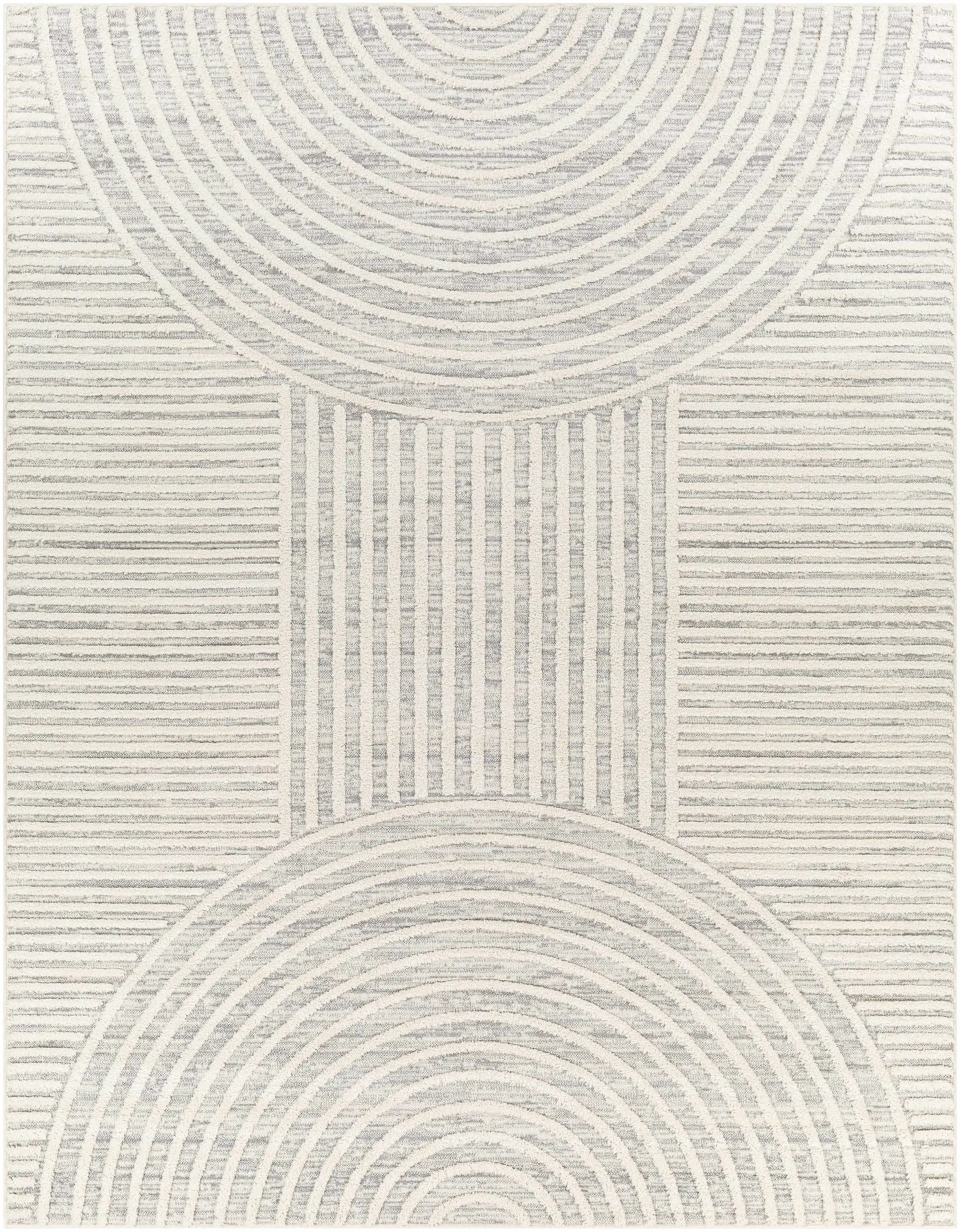 Dauin 3D Rainbow Area Rug with Tassels by Boutique Rugs