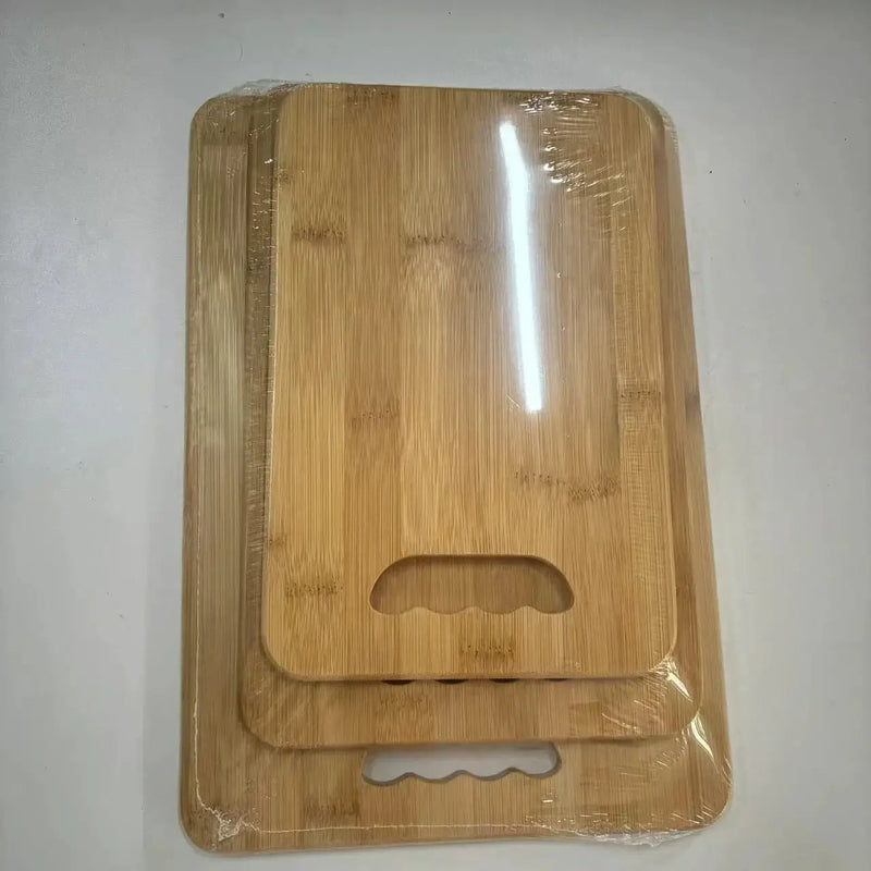 Non-Toxic Bamboo Set of 3 Chopping Boards by House Of Avana