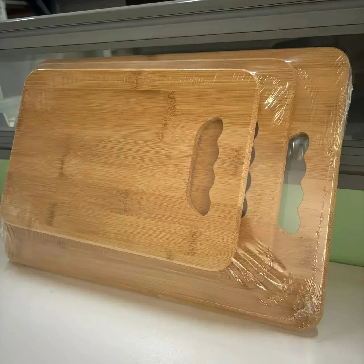Non-Toxic Bamboo Set of 3 Chopping Boards by House Of Avana