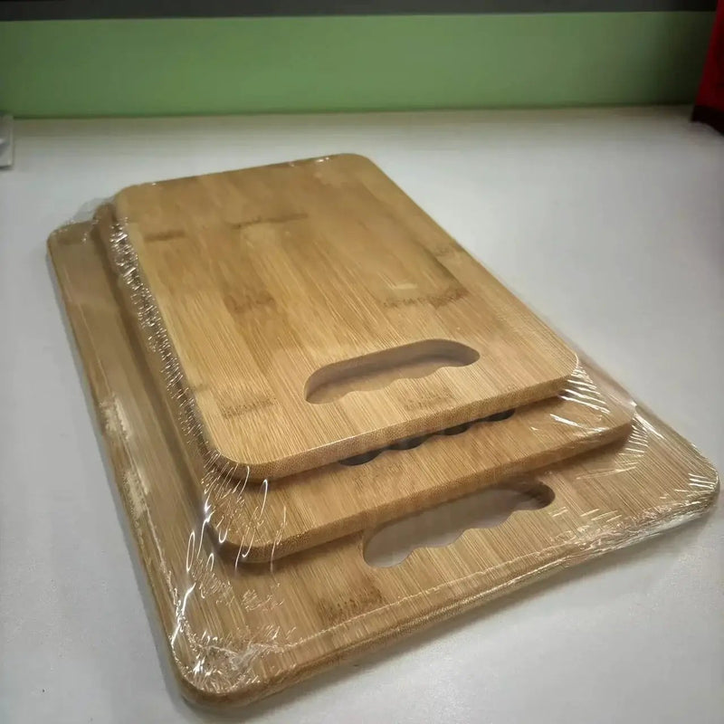 Non-Toxic Bamboo Set of 3 Chopping Boards by House Of Avana