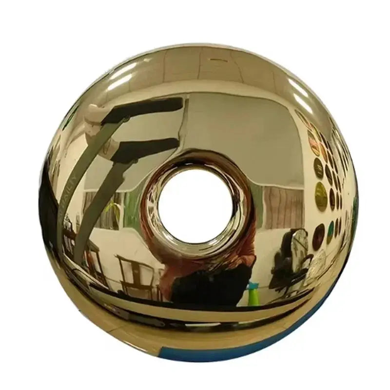 Circular Stainless Steel Modern Wall Decor by House Of Avana