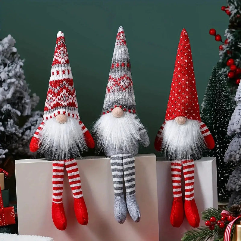 Nordic Wooden Faceless Christmas Decorations by House Of Avana