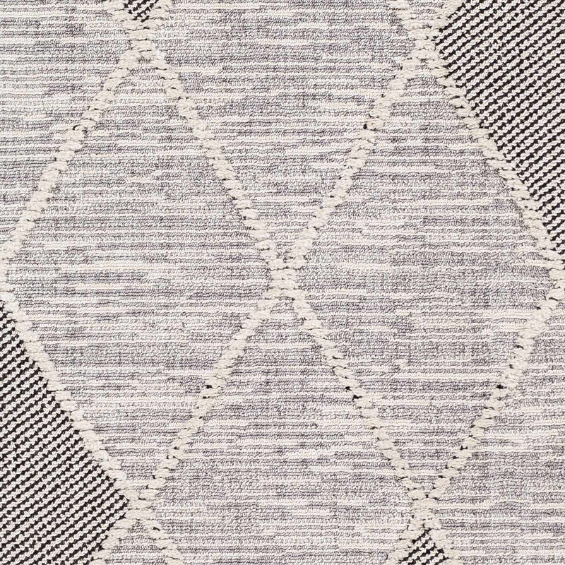 Norvelt High/Low Pile Rug with Tassels by Boutique Rugs