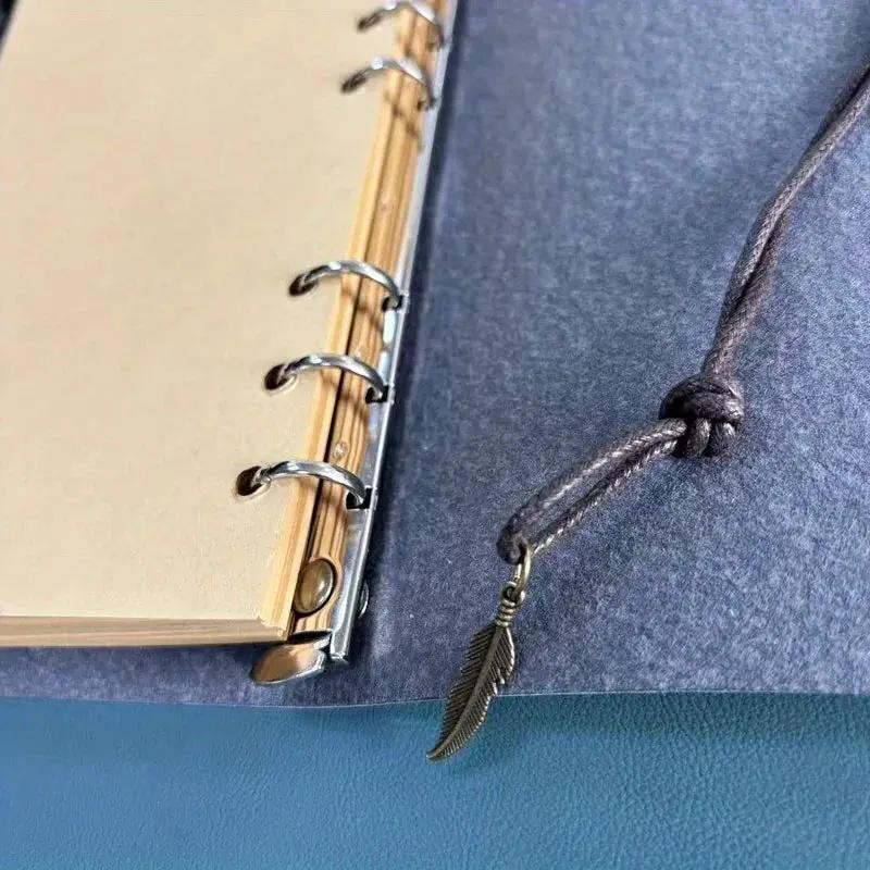 Notebook - Vintage Metal Black 160 Pages by House Of Avana