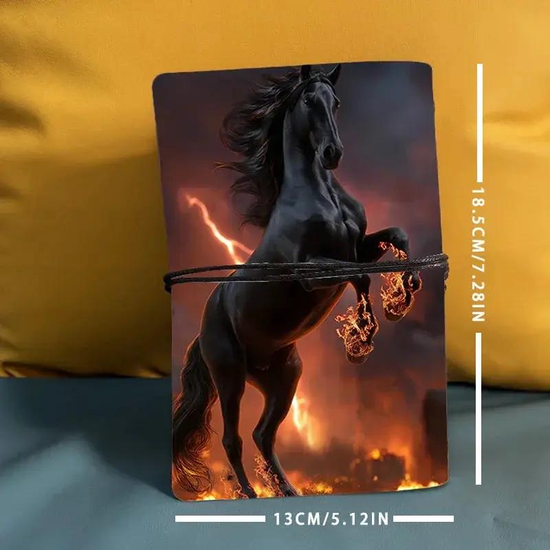 Notebook - Vintage Metal Black 160 Pages by House Of Avana