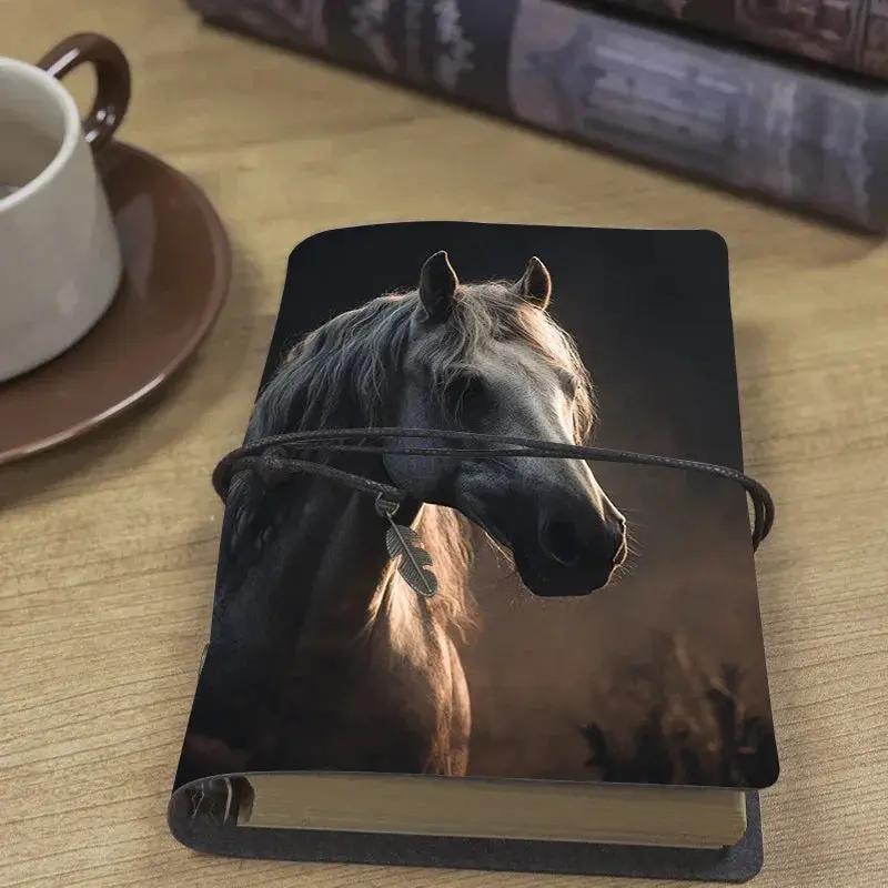 Notebook - White Horse Leather by House Of Avana