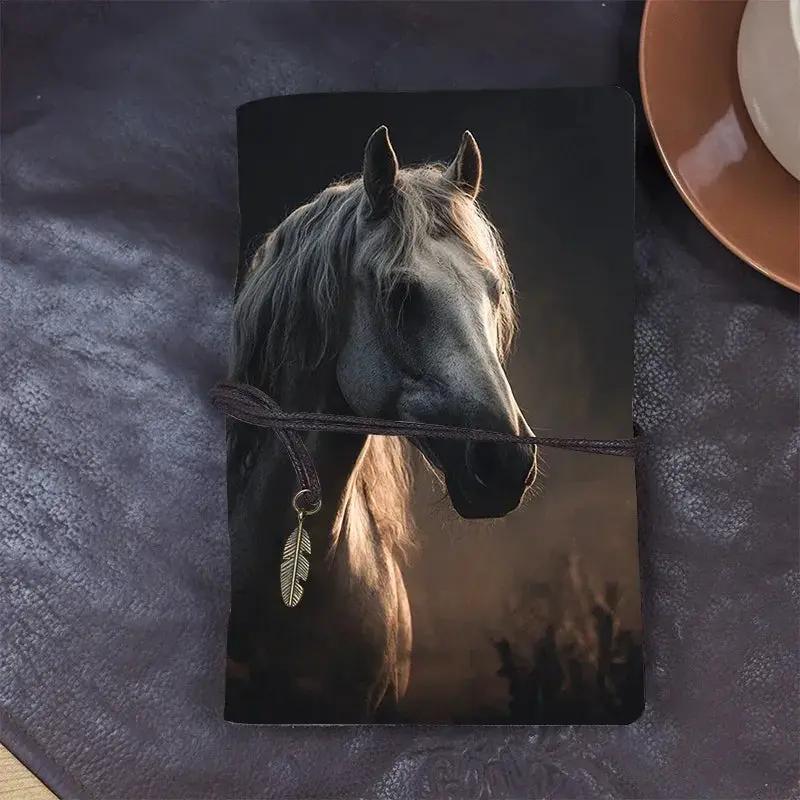 Notebook - White Horse Leather by House Of Avana
