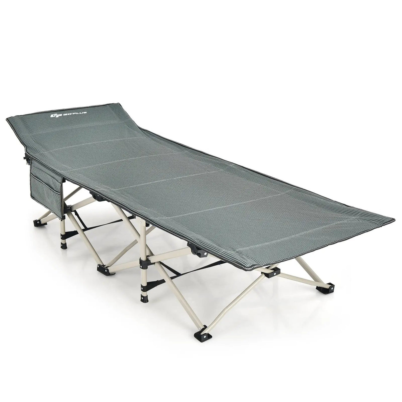 Wide Foldable Camping Cot with Carry Bag by DirectDeals