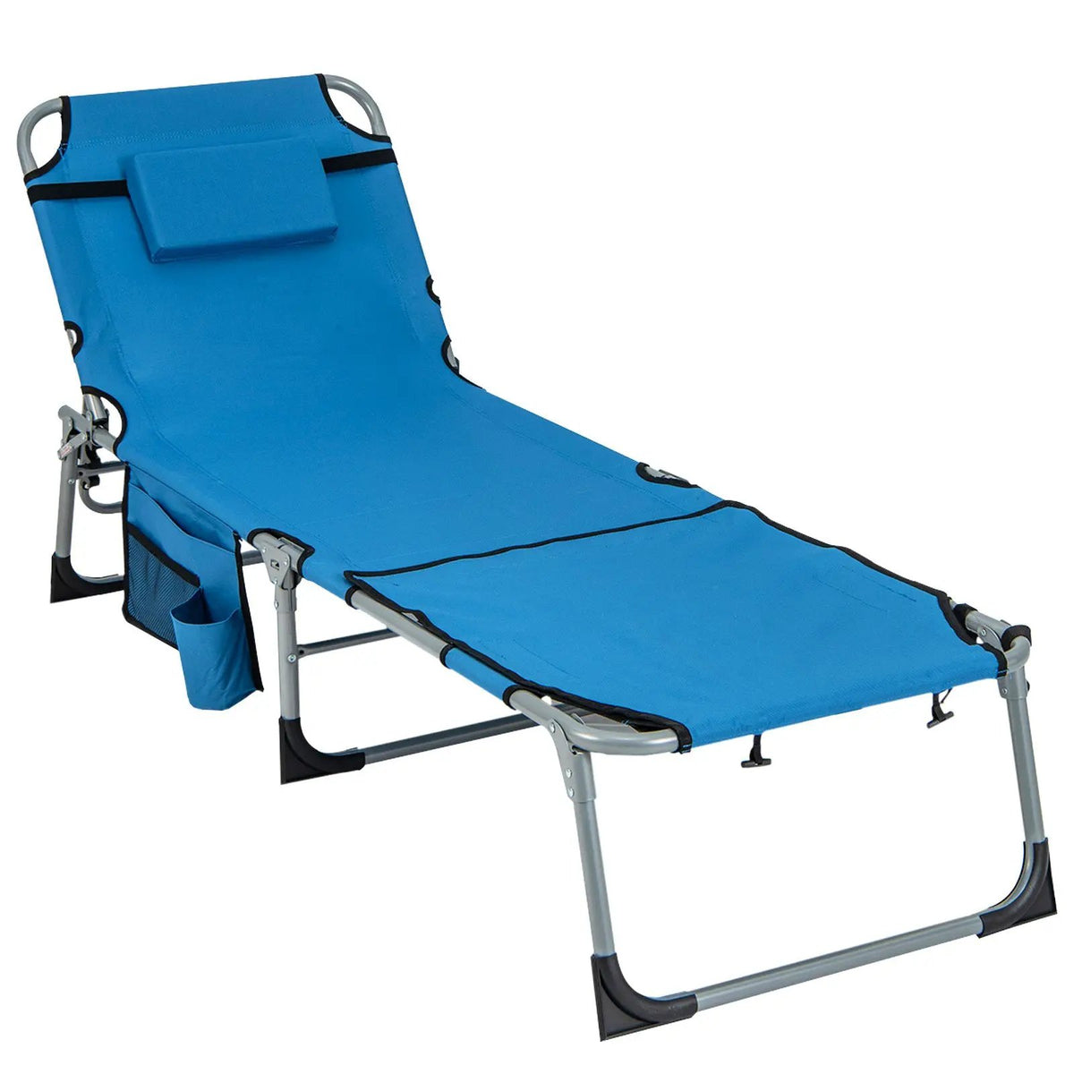 5-position Outdoor Folding Chaise Lounge Chair by DirectDeals