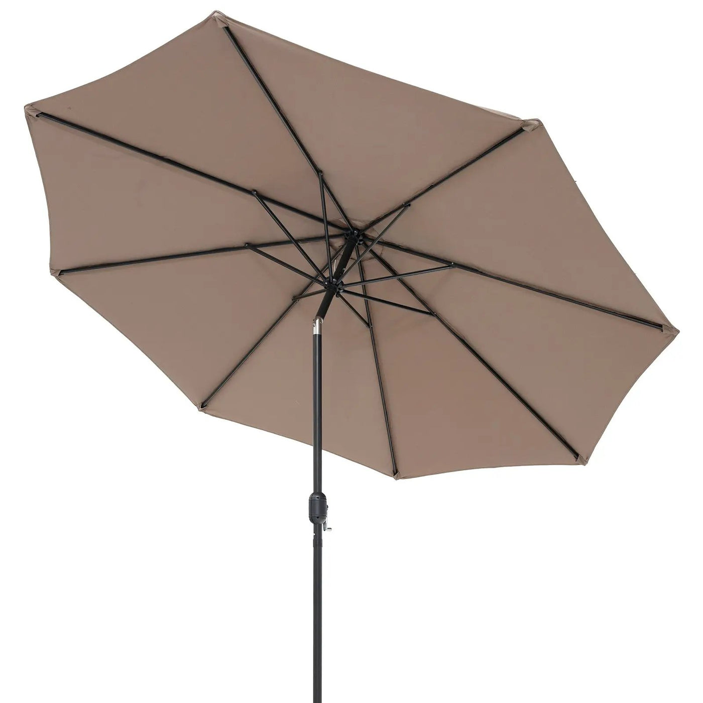 10 Feet Outdoor Patio Umbrella with Tilt Adjustment and Crank by DirectDeals