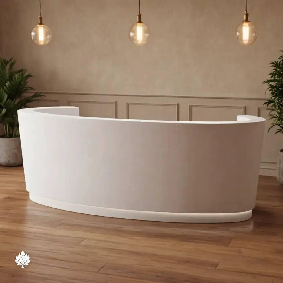 Vyric · Rounded Front Reception Desk by Arc Grove