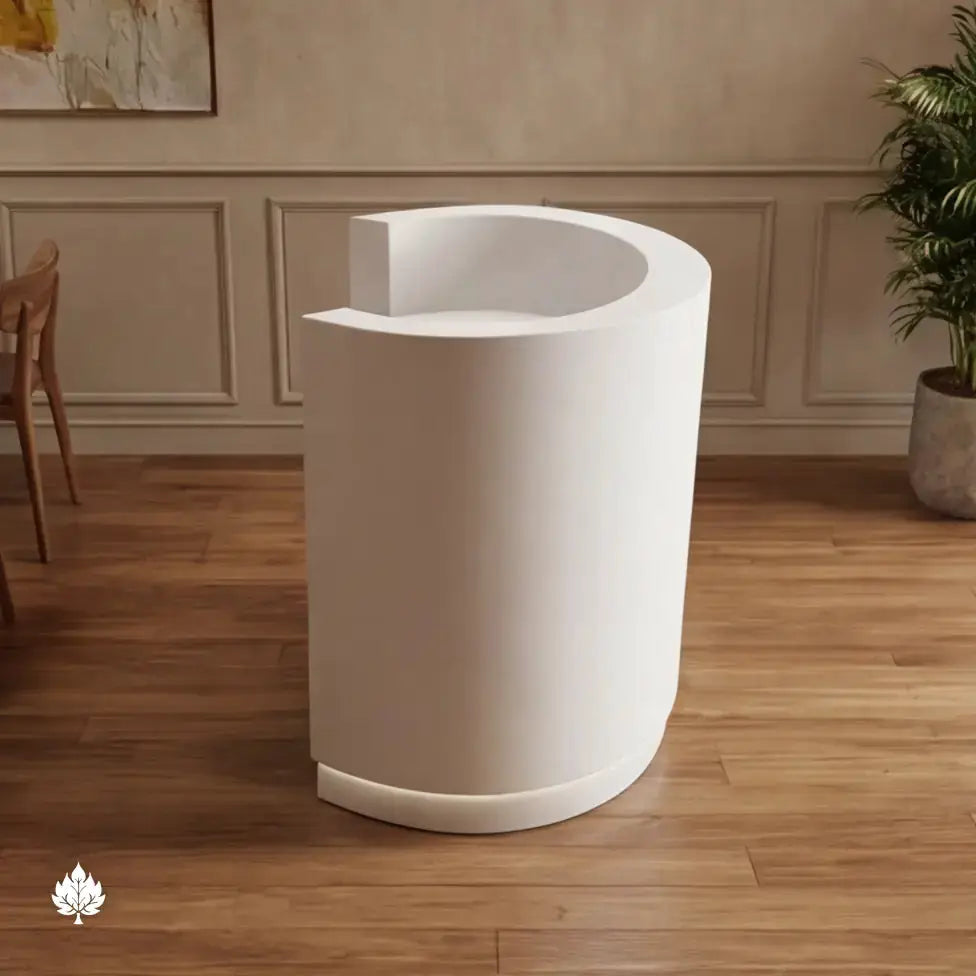 Vyric · Rounded Front Reception Desk by Arc Grove