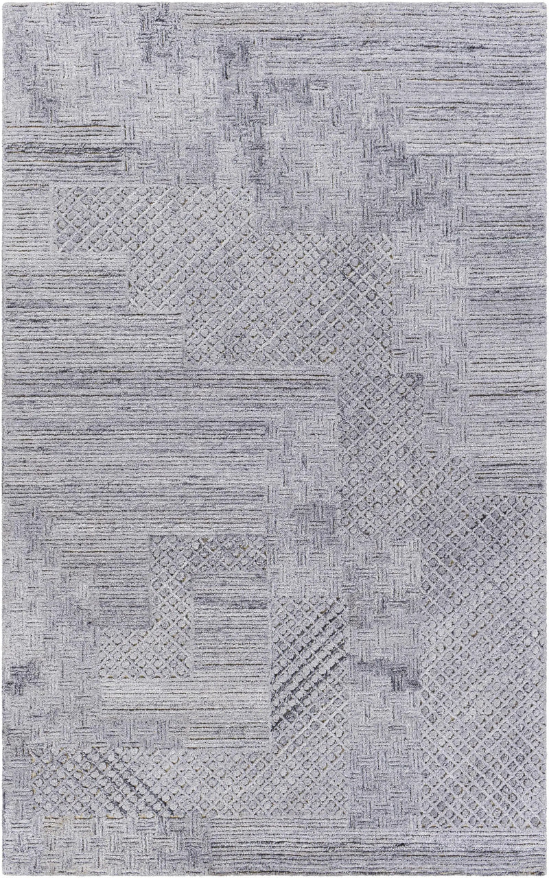 Boxholm Gray Hand Tufted Wool-Blend Rug - Clearance by Boutique Rugs