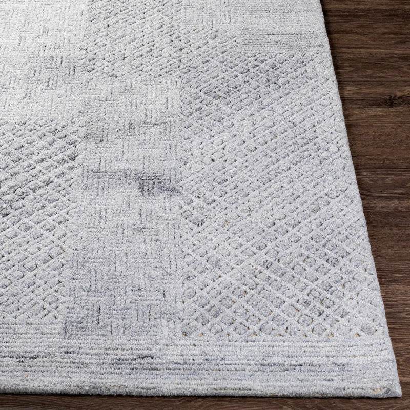 Boxholm Gray Hand Tufted Wool-Blend Rug - Clearance by Boutique Rugs