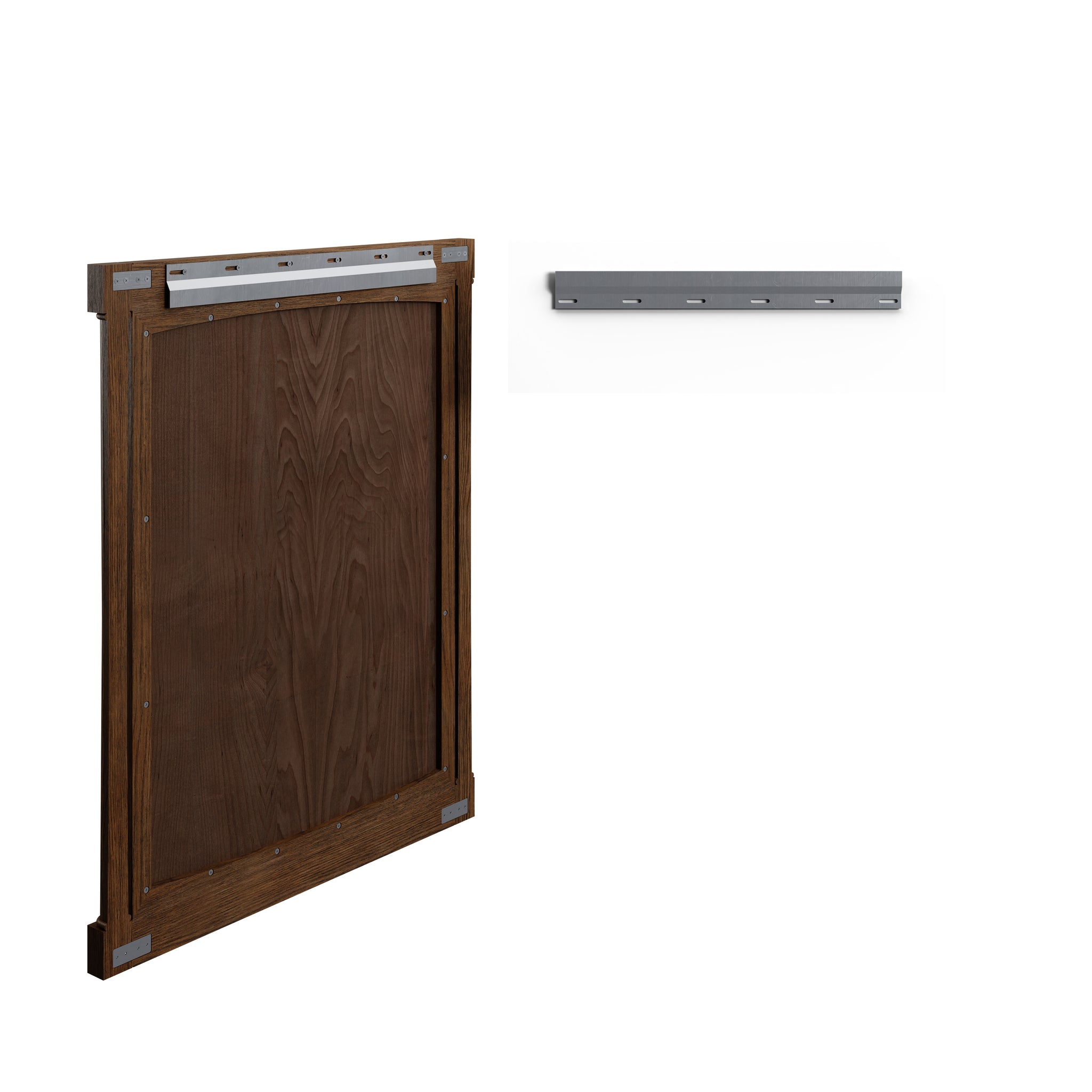 James Martin Kinnsden 30" Mirror, Sable Oak by James Martin