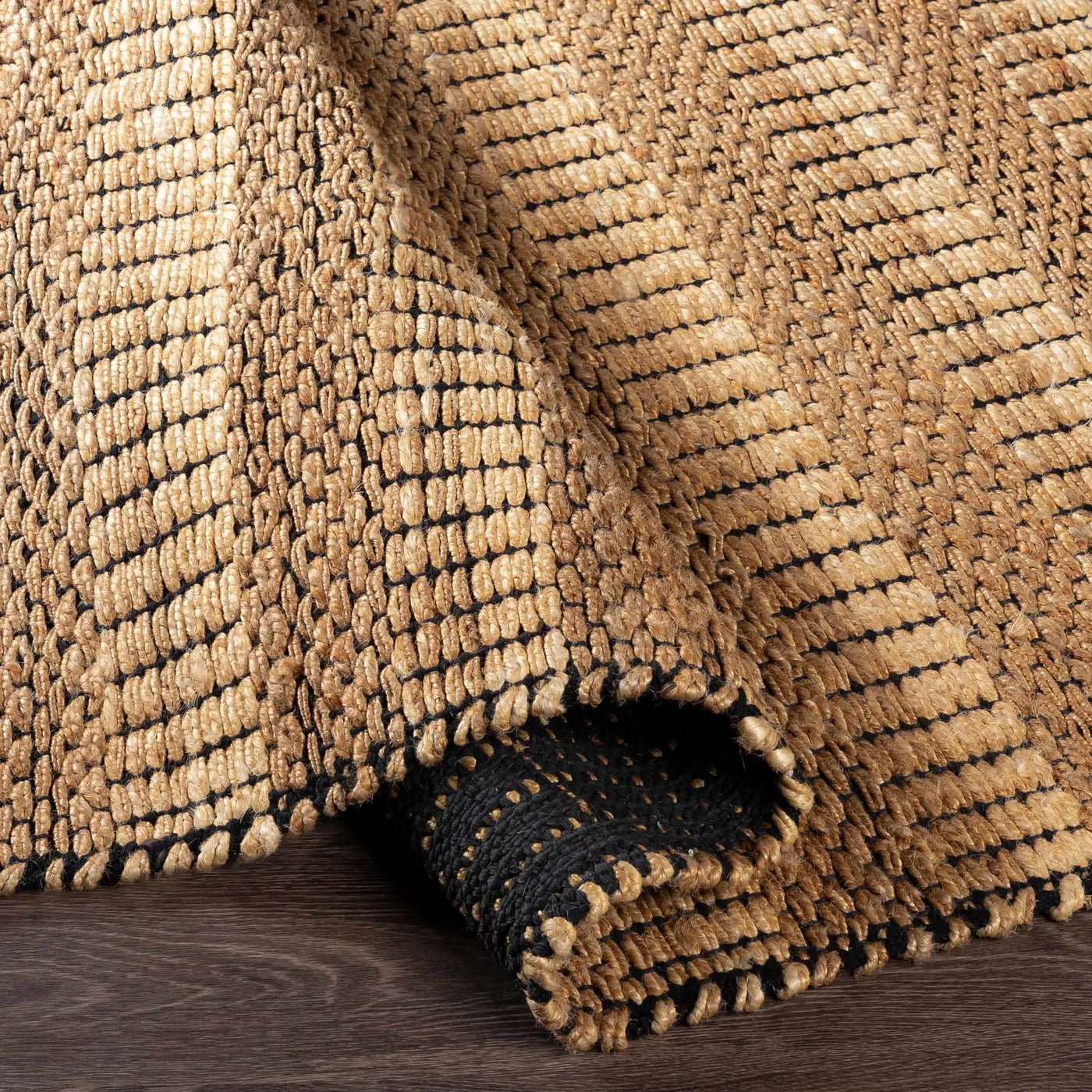 Beige Numurkah Braided Jute Area Rug - Clearance by Boutique Rugs