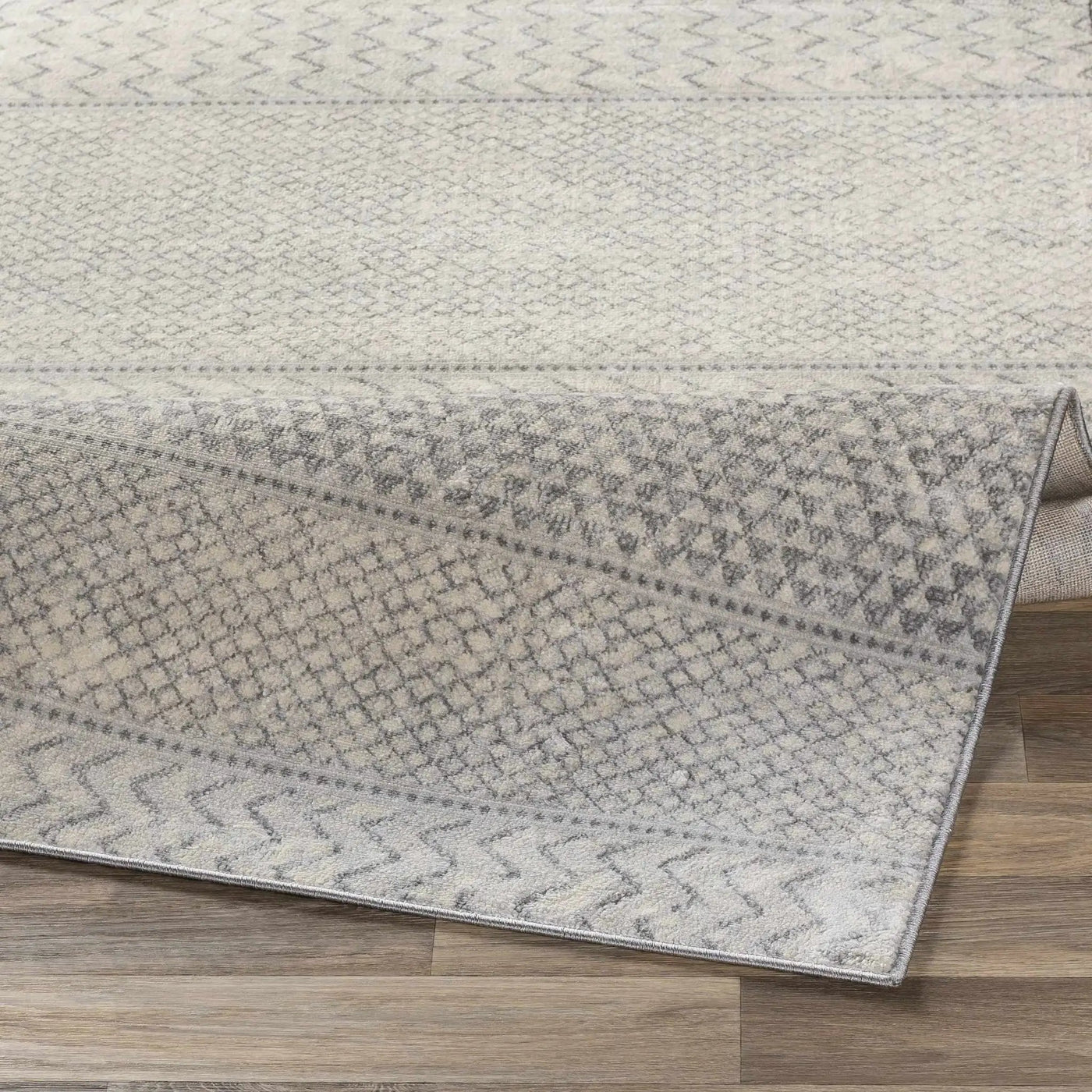 Nunda Gray Rug by Boutique Rugs