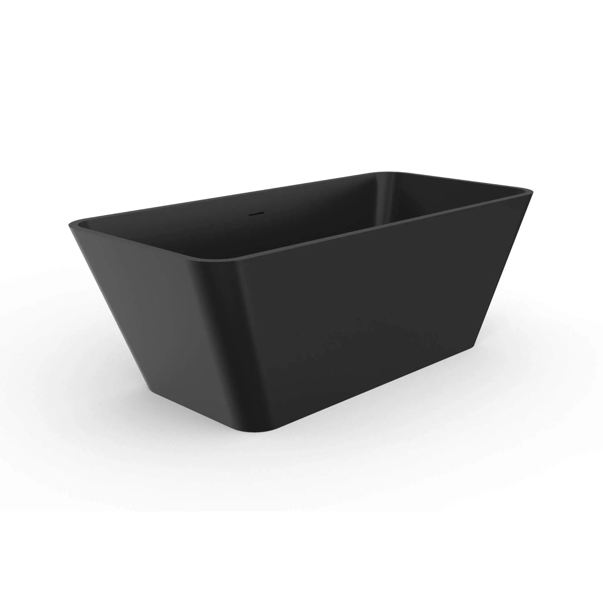 Nuvia 67-Inch Luxury Freestanding Solid Surface Soaking Bathtub (SAK51920) by SAKSBY WHOLESALE