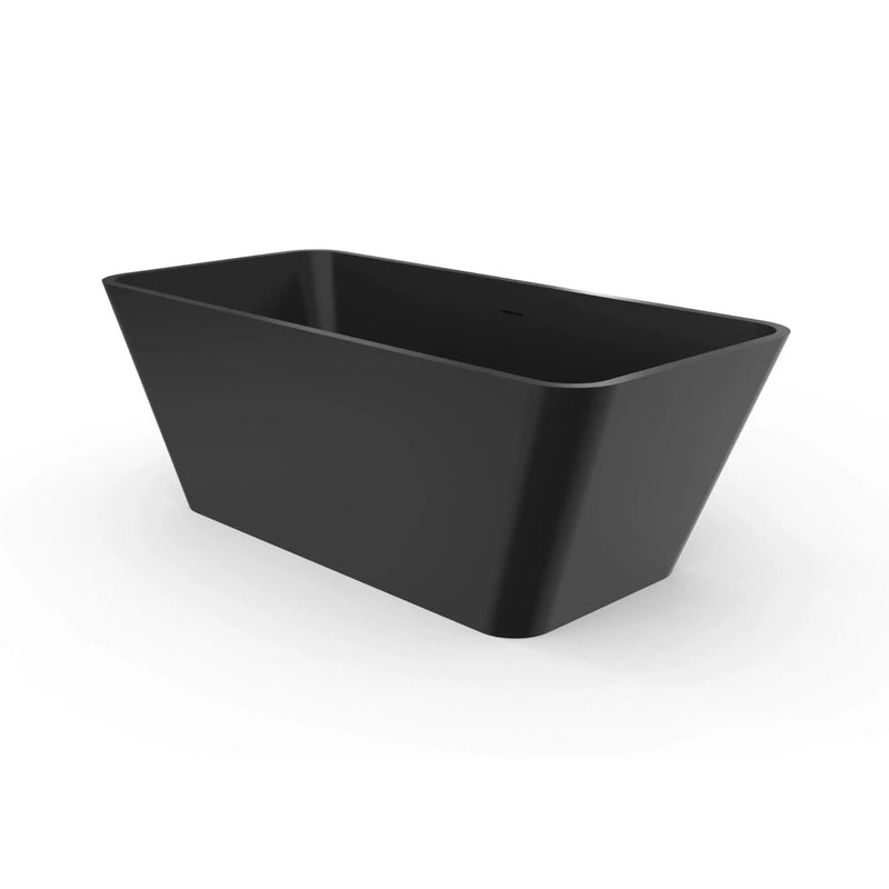 Nuvia 67-Inch Luxury Freestanding Solid Surface Soaking Bathtub (SAK51920) by SAKSBY WHOLESALE