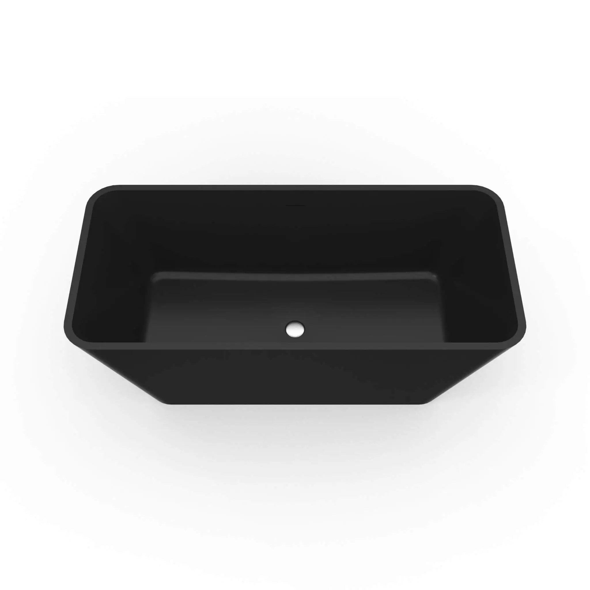 Nuvia 67-Inch Luxury Freestanding Solid Surface Soaking Bathtub (SAK51920) by SAKSBY WHOLESALE