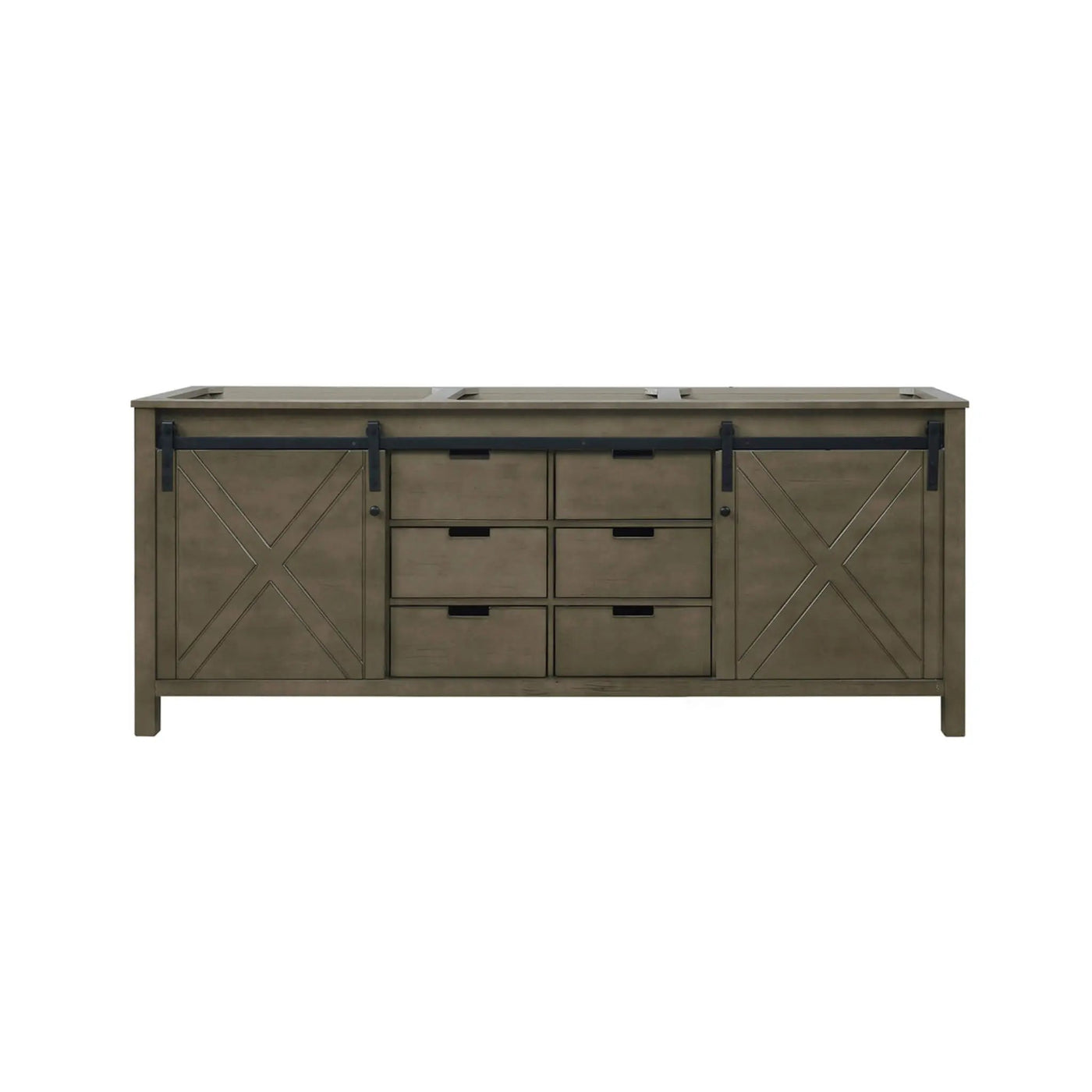Nuvia 80-Inch Fully Assembled Double Bath Vanity With Soft Close Cabinets [No Countertop] (SAK53904) by SAKSBY WHOLESALE