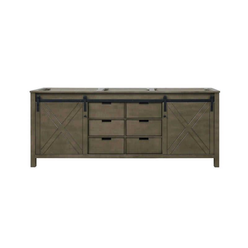 Nuvia 80-Inch Fully Assembled Double Bath Vanity With Soft Close Cabinets [No Countertop] (SAK53904) by SAKSBY WHOLESALE