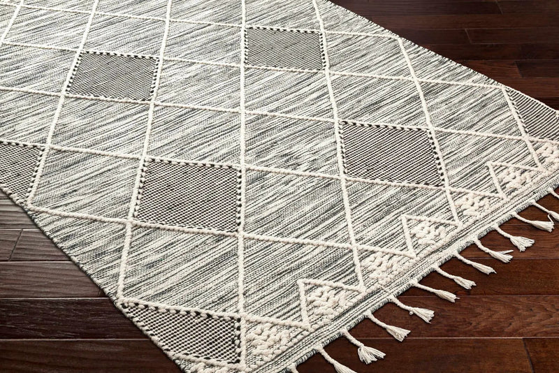 Mabua Tasseled Jute&Wool Rug - Clearance by Boutique Rugs
