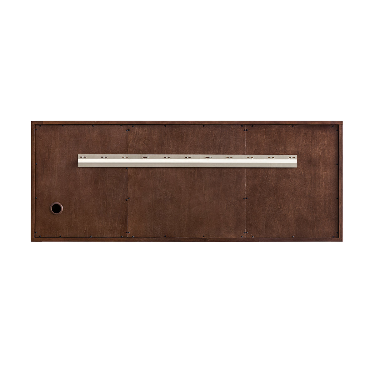 James Martin Amberly 60" Dual Mount Double Bathroom Vanity, Mid-Century Walnut, view 25