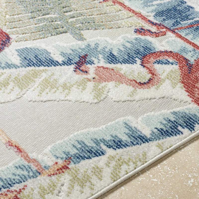 Nayan Light Slate Outdoor Area Rug - Clearance by Boutique Rugs