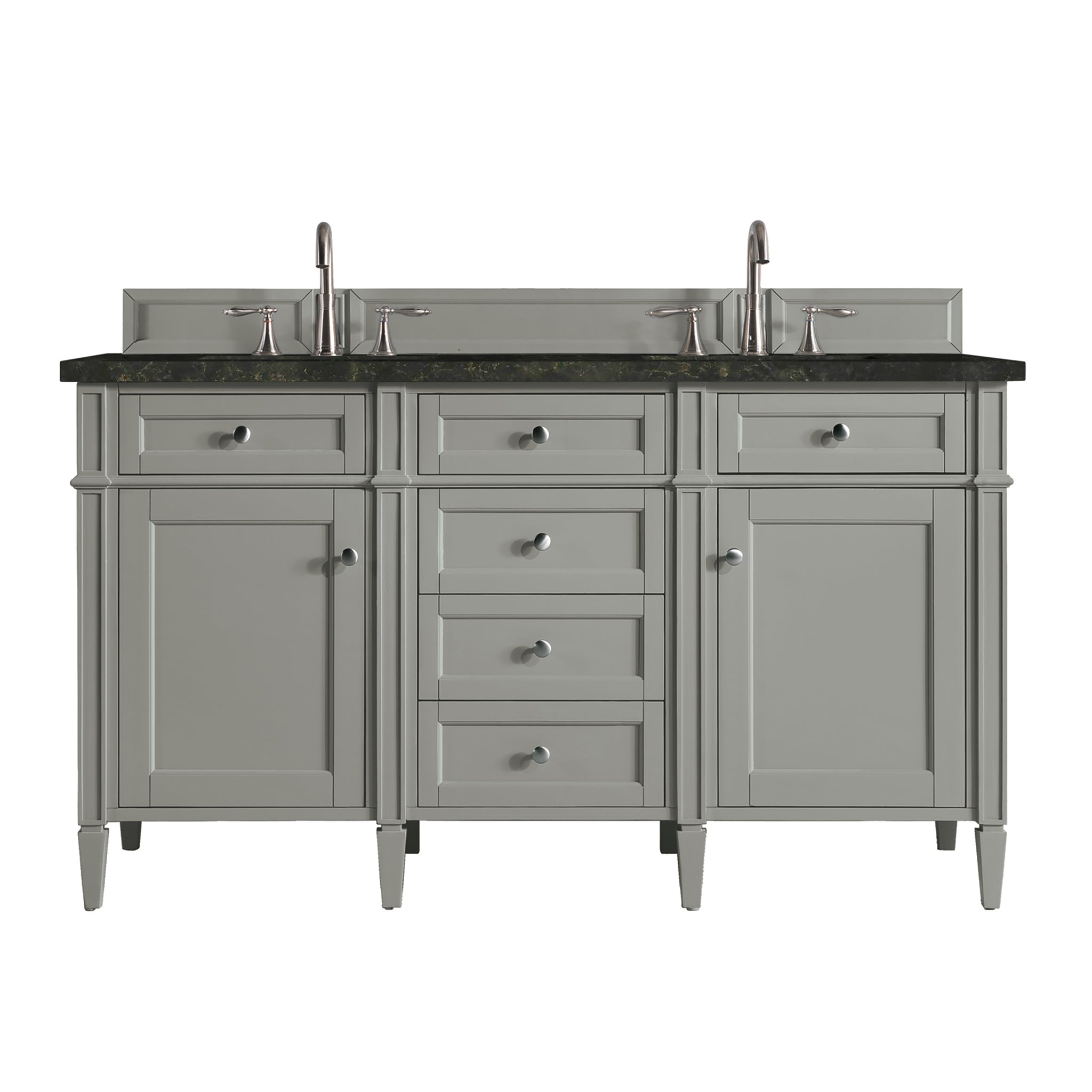 James Martin Brittany 60" Double Bathroom Vanity, Urban Gray by James Martin