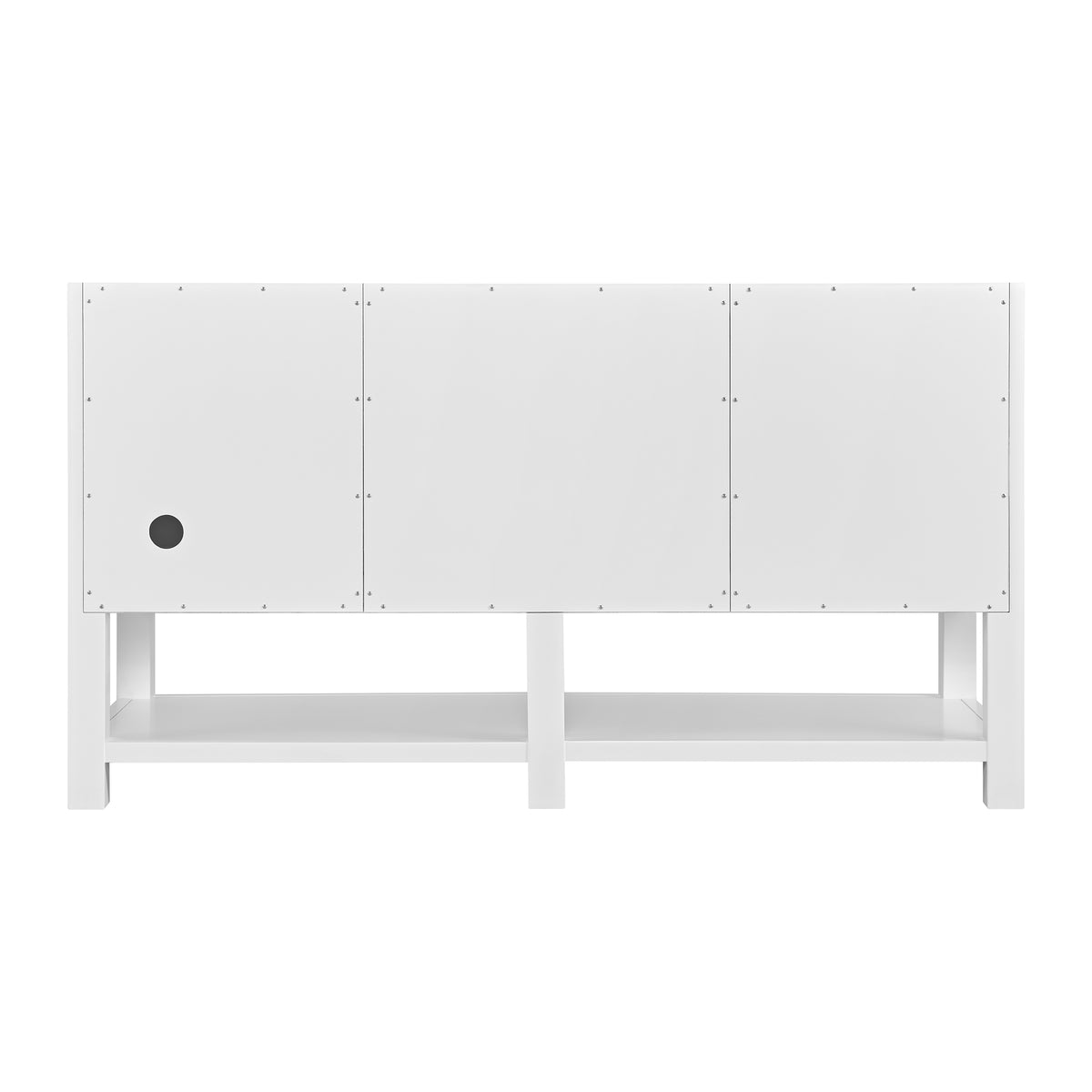 James Martin Breckenridge 60" Double Bathroom Vanity, Bright White, view 22