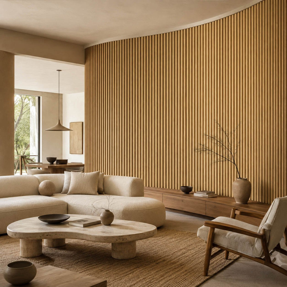 Zigzag Flexible Tambour Wood Panels, photo 26 of 28