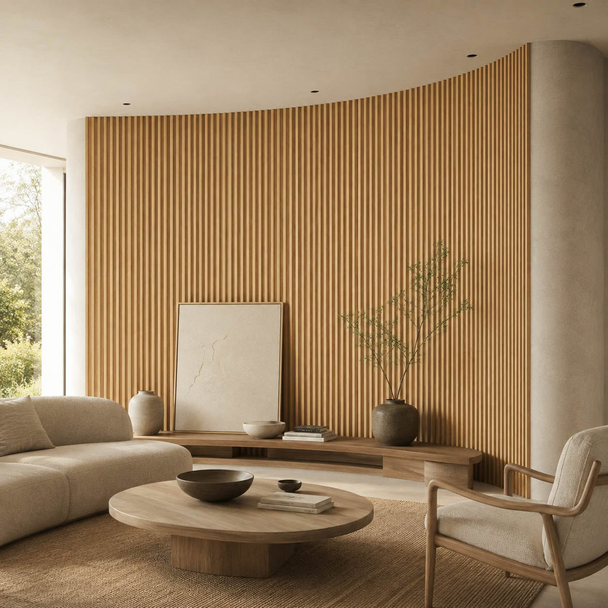 Zigzag Flexible Tambour Wood Panels, photo 27 of 28
