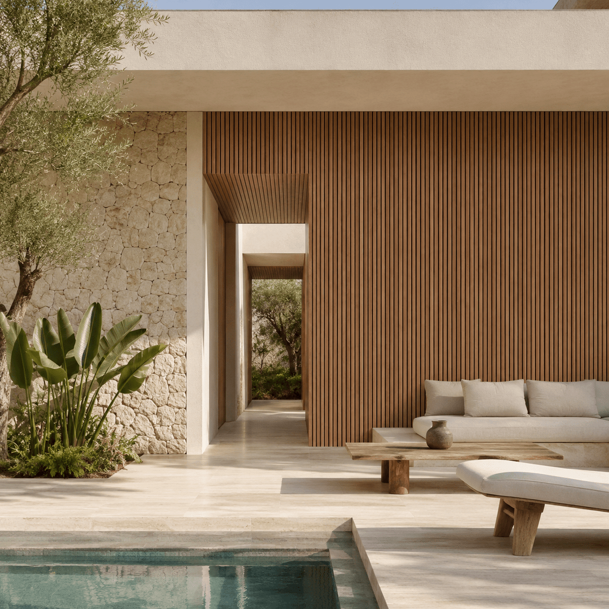 ARQ® Outdoor Exterior Composite Wood-Effect Wall Panel, photo 26 of 28