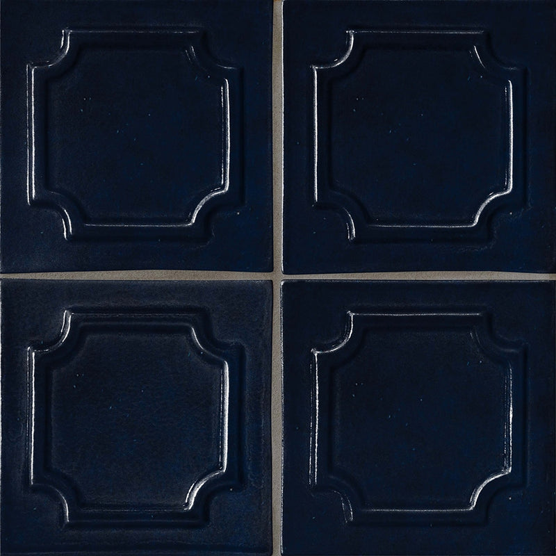 Obsidian Crackled Era Ombre Ceramic Accent Tiles 6x6 Ceramic Crackled 6x6 Accent Tiles — 1