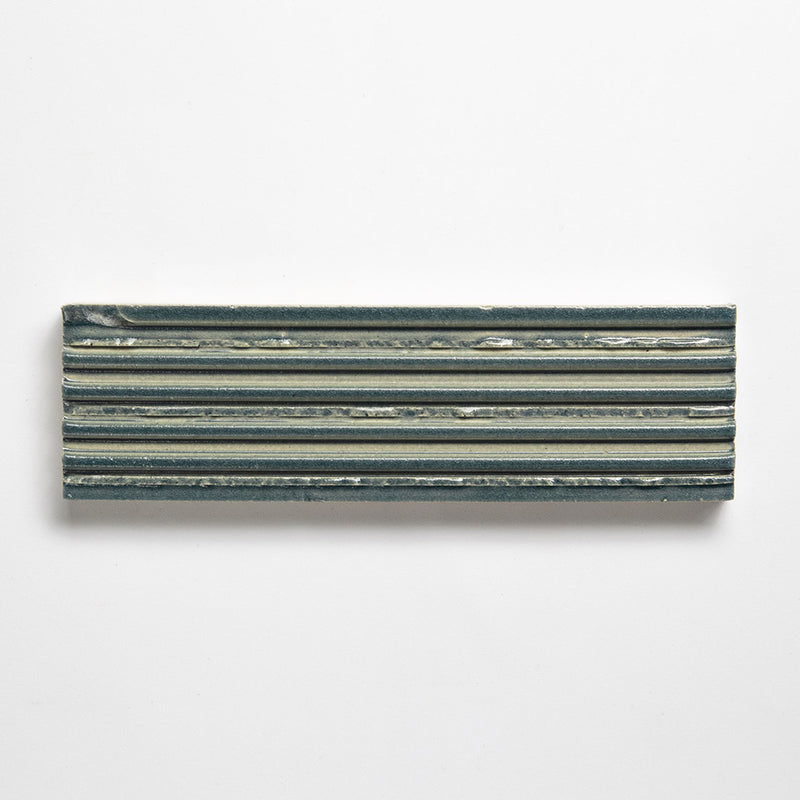 Ocean Leather Fluted Thin Brick Tiles 2 1/4x7 9/16 Thin Brick Leather 2x8 Tiles