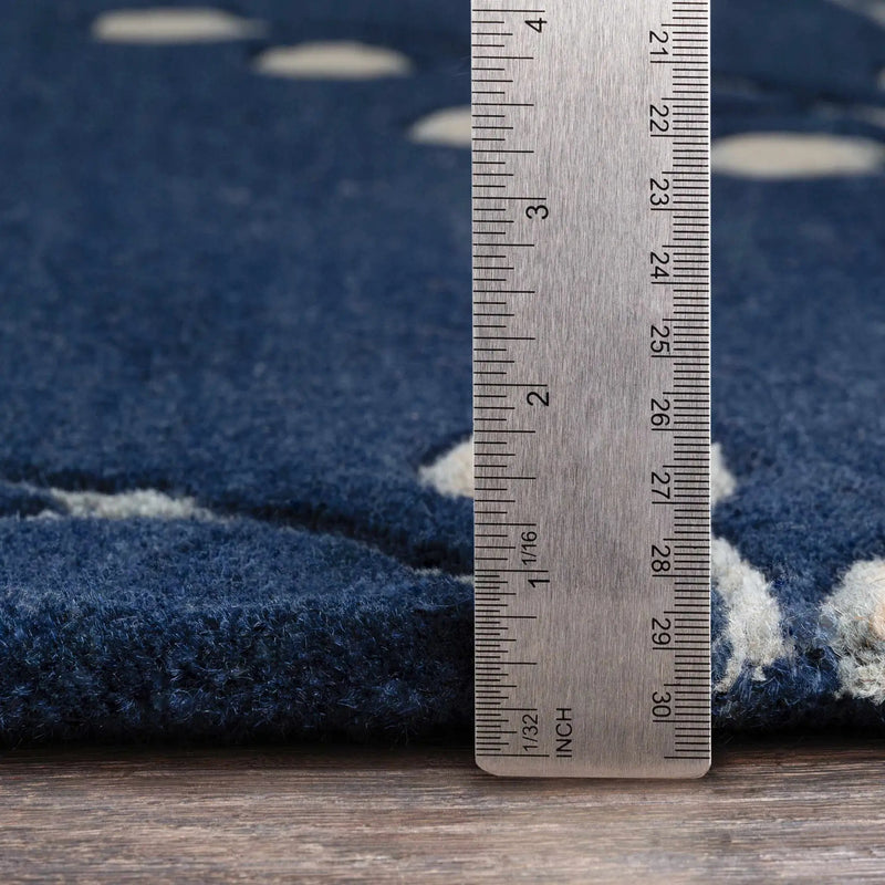 Blue Elsu Area Rug by Boutique Rugs
