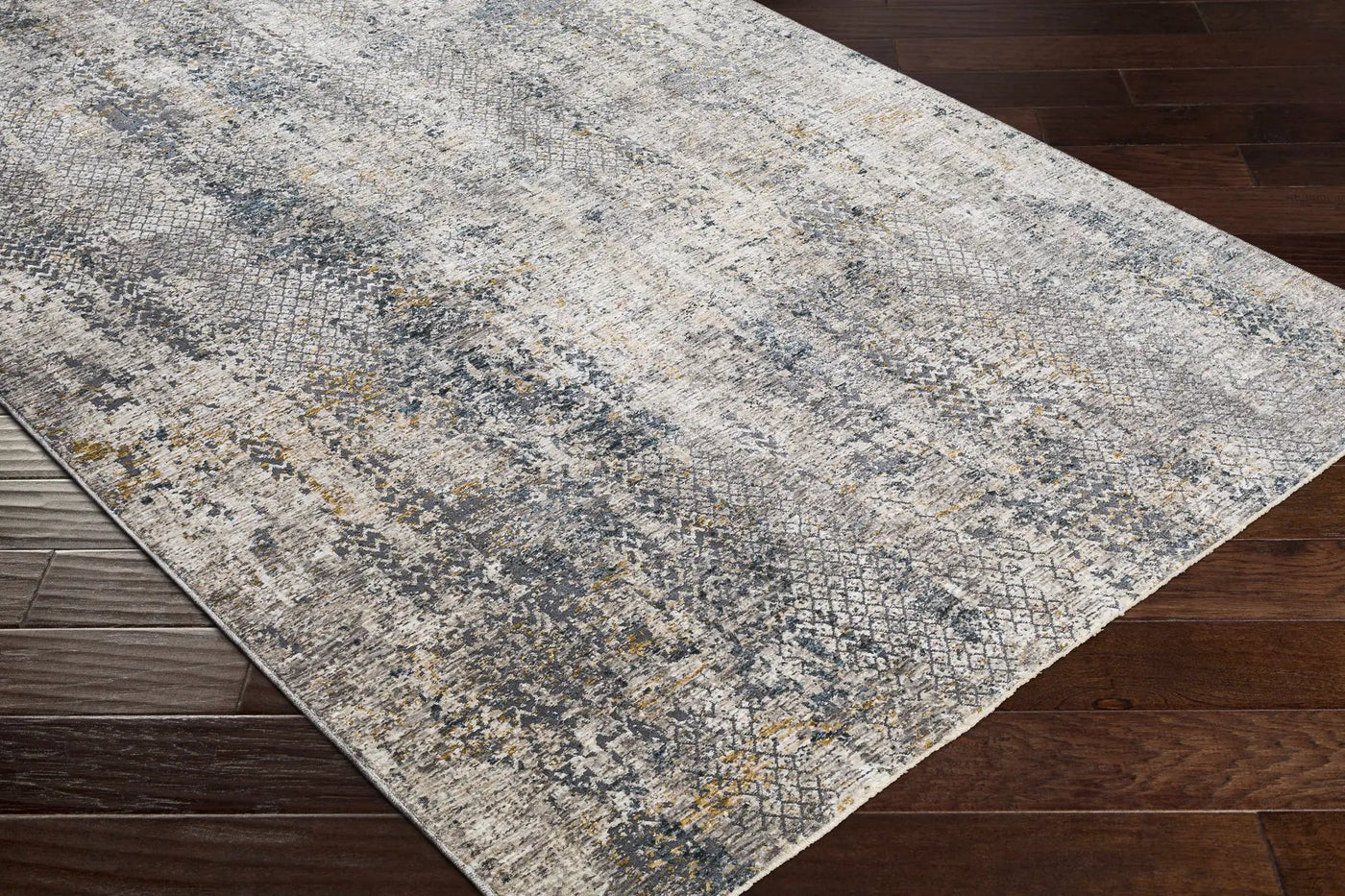 Odell Abstract Luxe Fringe Rug - Clearance by Boutique Rugs