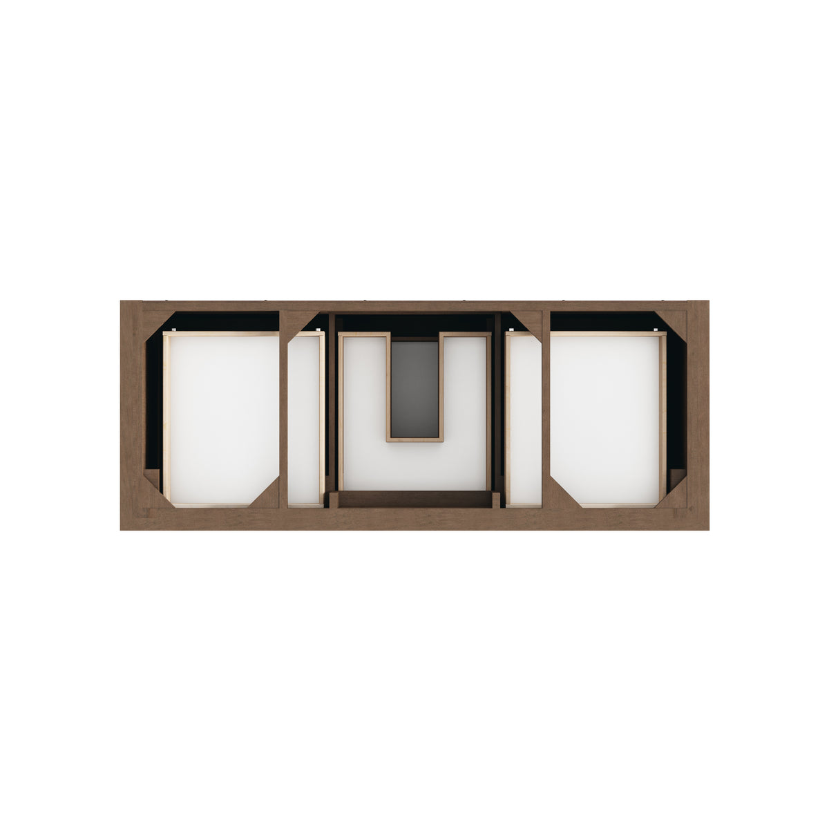 James Martin Brookfield 60" Single Bathroom Vanity, Pecan, view 14