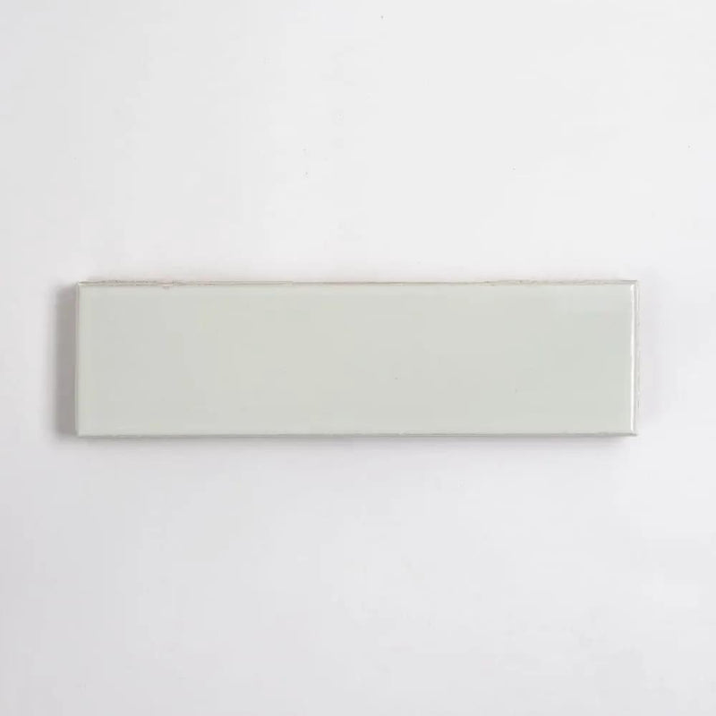 Off White Glossy Ceramic Tiles 2 1/4 X 7 9/16 by Stonetiledepot