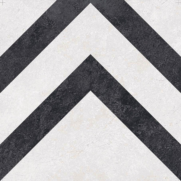 Offroad Deco Arrow Honed Stone Look Porcelain Tiles 12x12