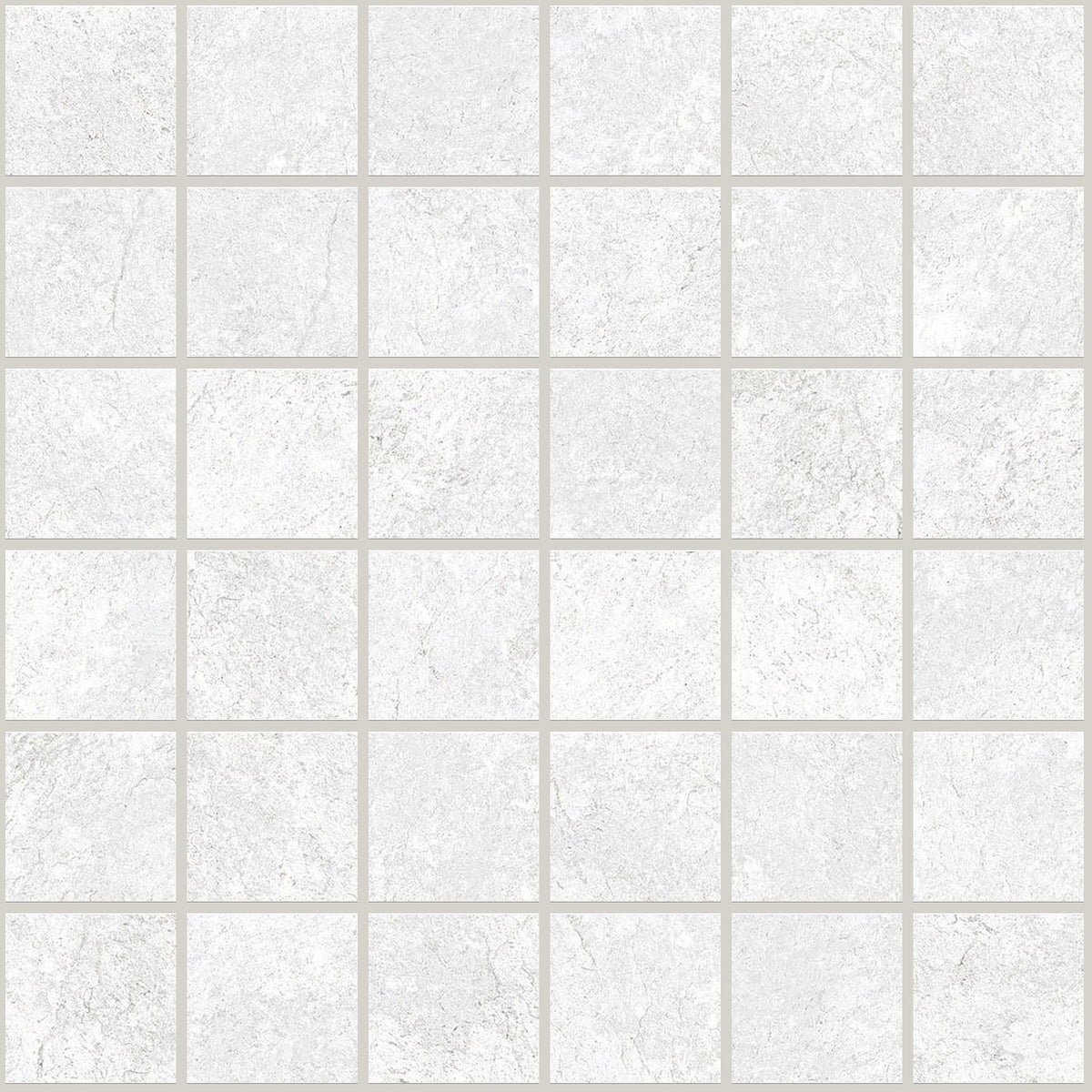 Offroad White Desert Honed 2x2 Stone Look Porcelain Mosaics 12x12 mosaic sheet