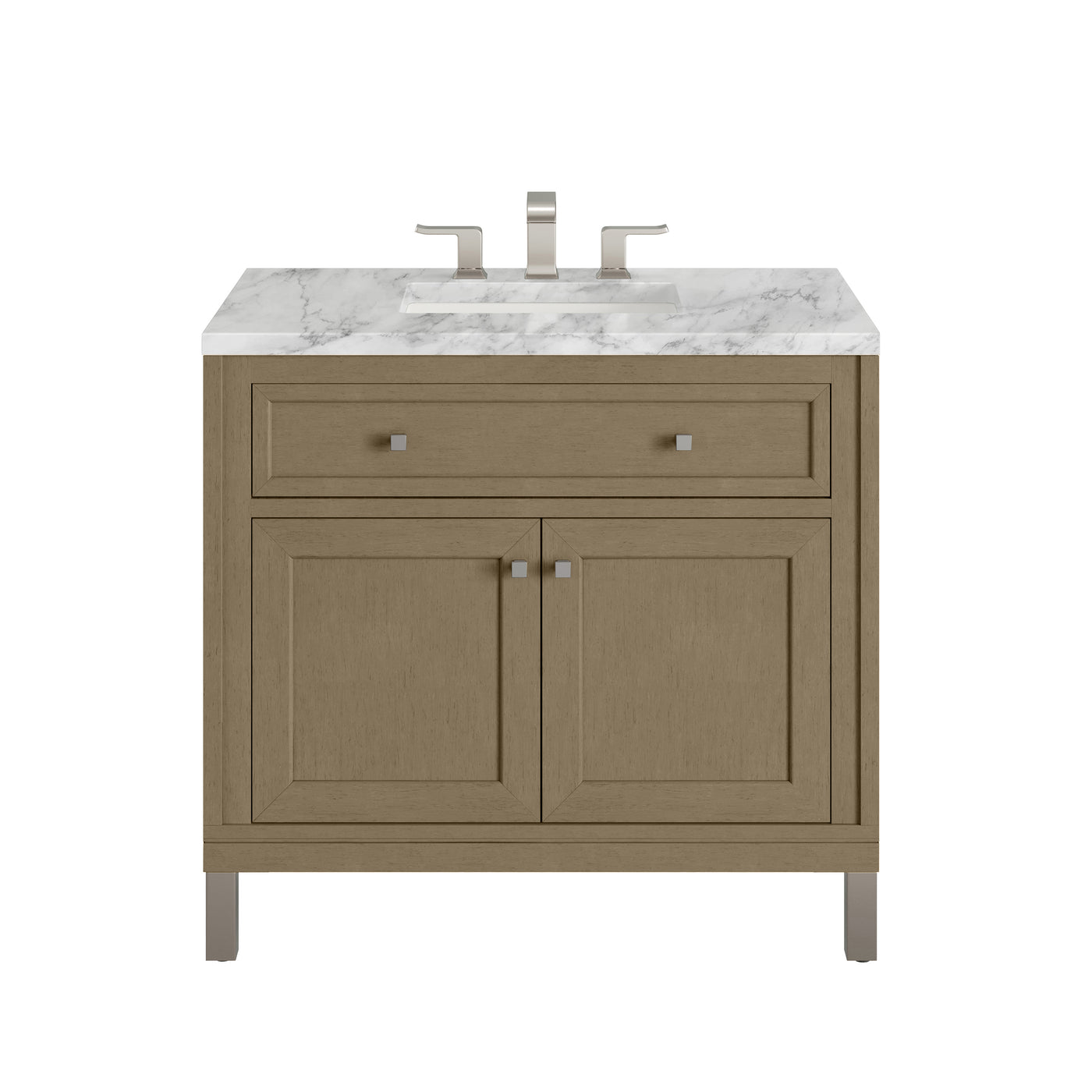 James Martin Chicago 36" Single Bathroom Vanity, Walnut Whisper by James Martin