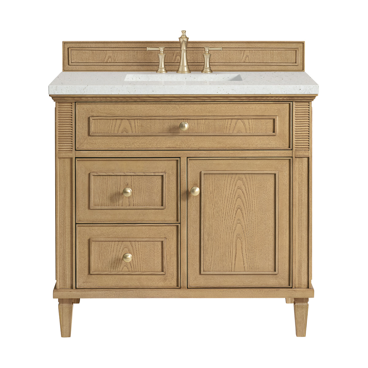 James Martin Lorelai 36" Single Bathroom Vanity, Light Natural Oak, view 23
